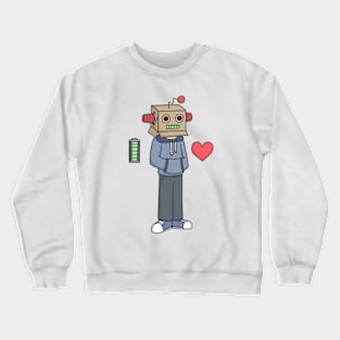 Robot Kid Crewneck Sweatshirt